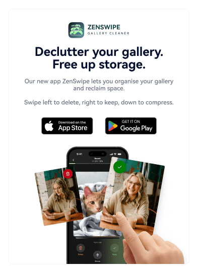 ZenSwipe Gallery Cleaner – download the app